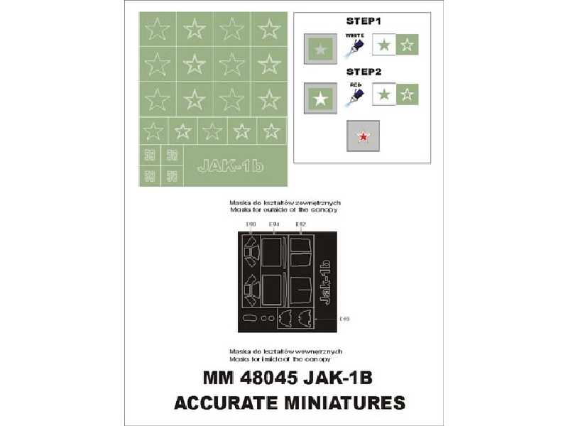 Jak-1 Acc.Miniatures 3425 - zdjęcie 1 Jak-1 Acc.Miniatures 3425 - zdjęcie 1
