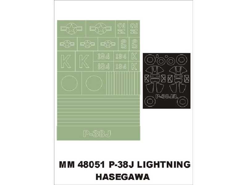 P-38J Hasegawa JT 1 - zdjęcie 1