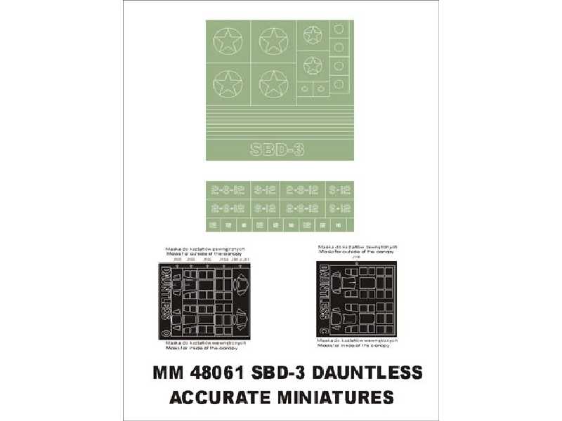SBD-3 Dauntless Acc.Miniatures 3411 - zdjęcie 1