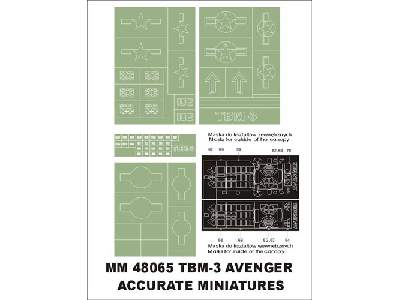 TBF-3 Avenger Acc.Miniatures 3406,3406A - zdjęcie 1