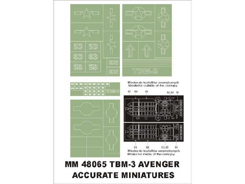 TBF-3 Avenger Acc.Miniatures 3406,3406A - zdjęcie 1