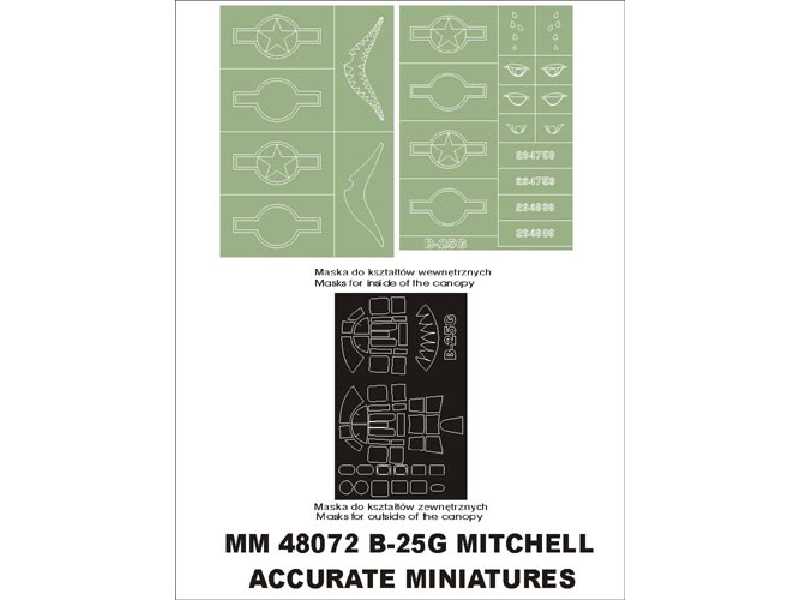 B-25G Mitchell Acc.Miniatures 3432 - zdjęcie 1 B-25G Mitchell Acc.Miniatures 3432 - zdjęcie 1