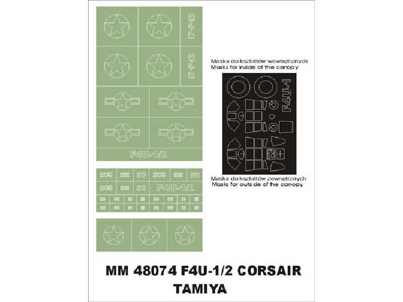 F4U-1 Corsair Tamiya 46 - zdjęcie 1 F4U-1 Corsair Tamiya 46 - zdjęcie 1