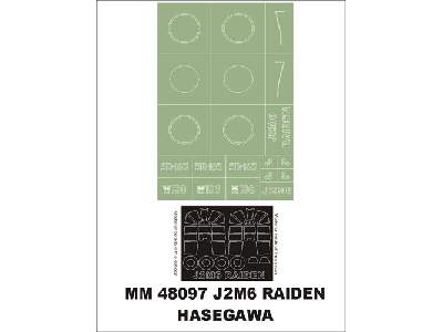 J2M6 Raiden Hasegawa JT46 - zdjęcie 1