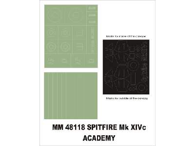 Spitfire Mk.XIVc Academy 2157 - zdjęcie 1