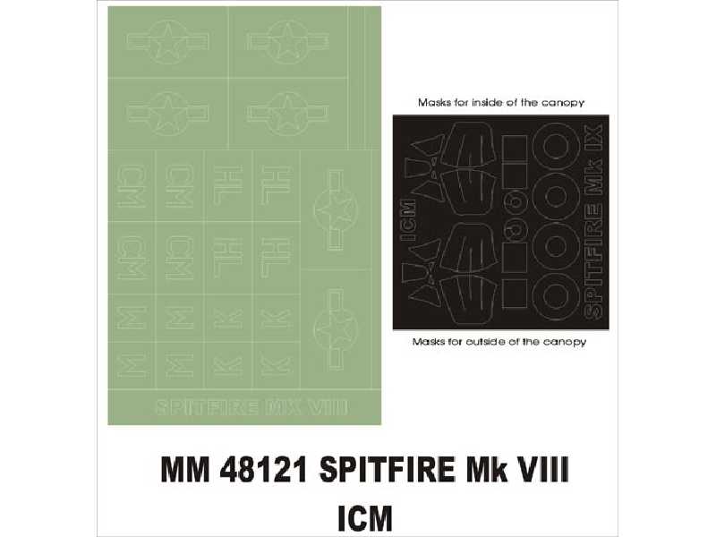 Spitfire Mk .VIII ICM 48065 - zdjęcie 1 Spitfire Mk .VIII ICM 48065 - zdjęcie 1