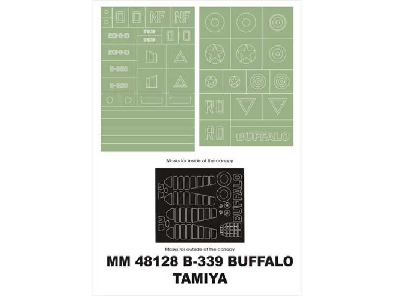 B-339 Buffalo Tamiya 94 - zdjęcie 1 B-339 Buffalo Tamiya 94 - zdjęcie 1