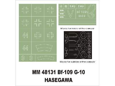 Bf 109G-10 Hasegawa JT 64 - zdjęcie 1