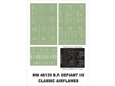 BP Defiant I/II Classic Airframes 481,482 - zdjęcie 1