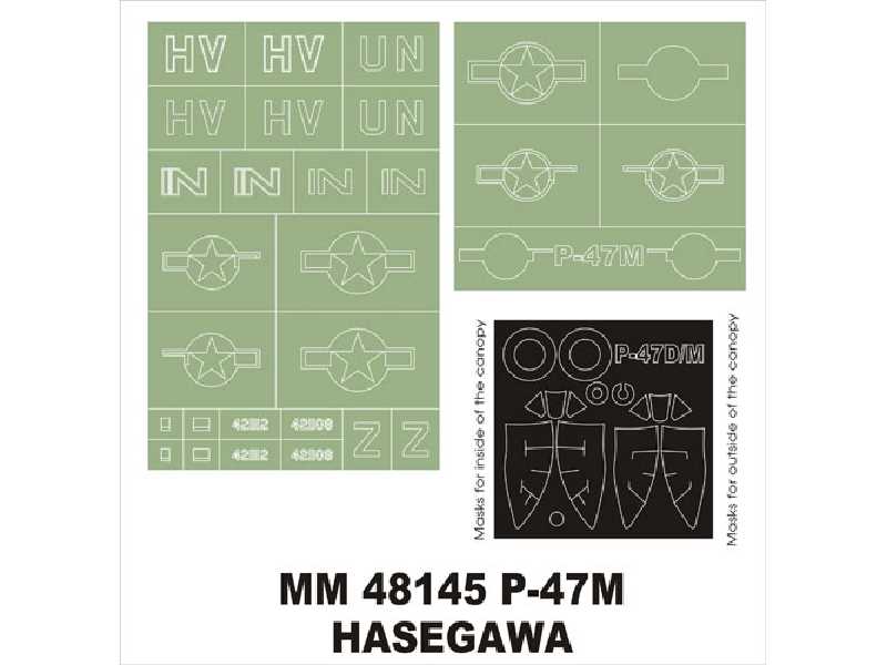 P-47M  Hasegawa 9549 - zdjęcie 1