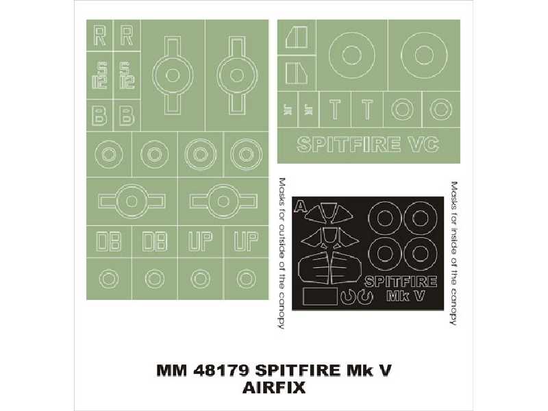 Spitfire Mk VC Airfix 5110 - zdjęcie 1 Spitfire Mk VC Airfix 5110 - zdjęcie 1