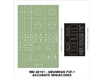 Grumman F3F-1 Accurate Miniatures 3413 - zdjęcie 1