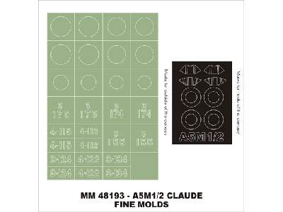 A5M1/2 Claude Fine Molds FA-1, FA-3 - zdjęcie 1