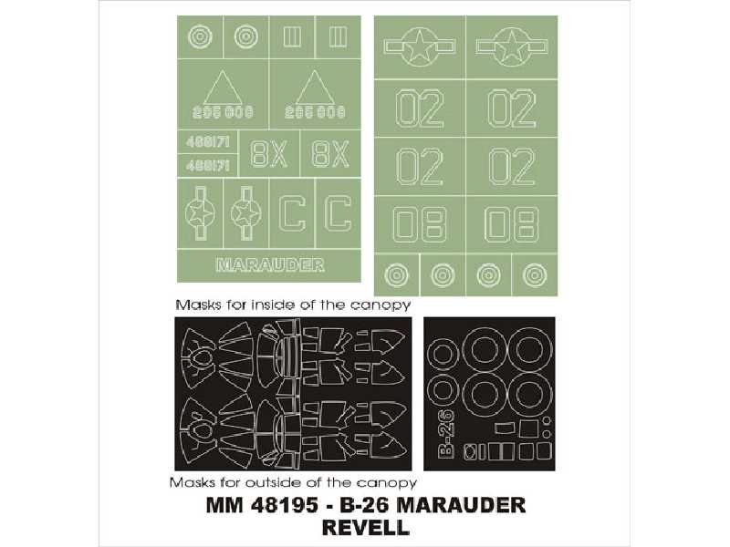 B-26B/G Marauder Revell 4525 - zdjęcie 1