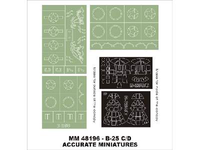 B-25C/D Mitchell Accurate Miniatures 3431 - zdjęcie 1