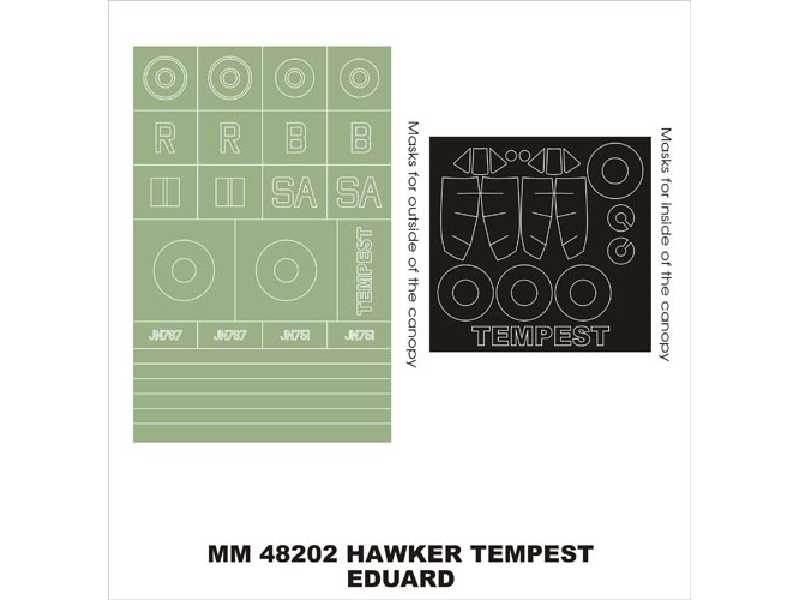 Hawker Tempest Eduard 8074 - zdjęcie 1