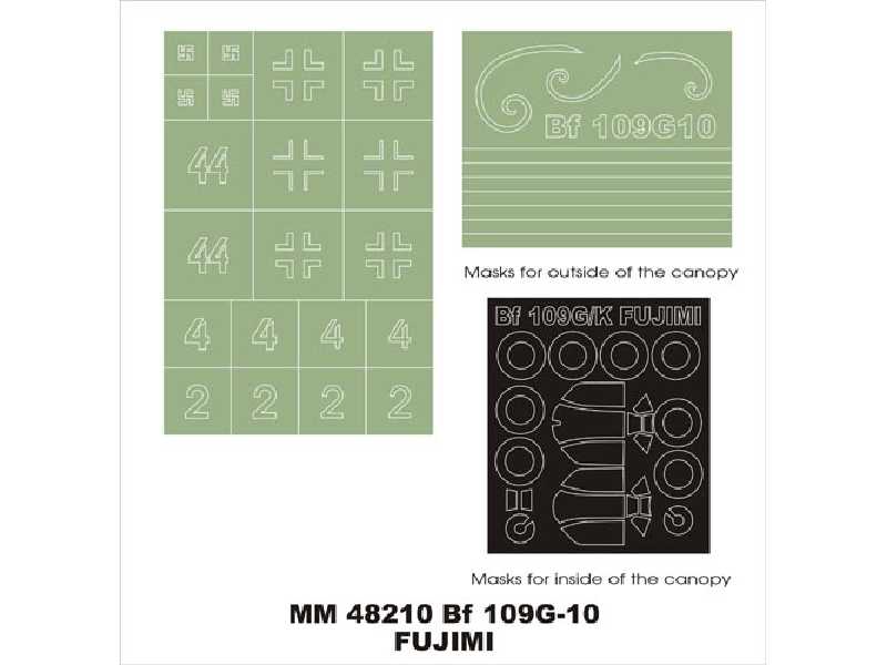 Bf 109G-10 Fujimi J4 - zdjęcie 1