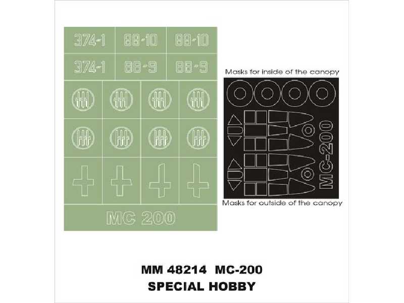 MC 200 Special Hobby 48033 - zdjęcie 1