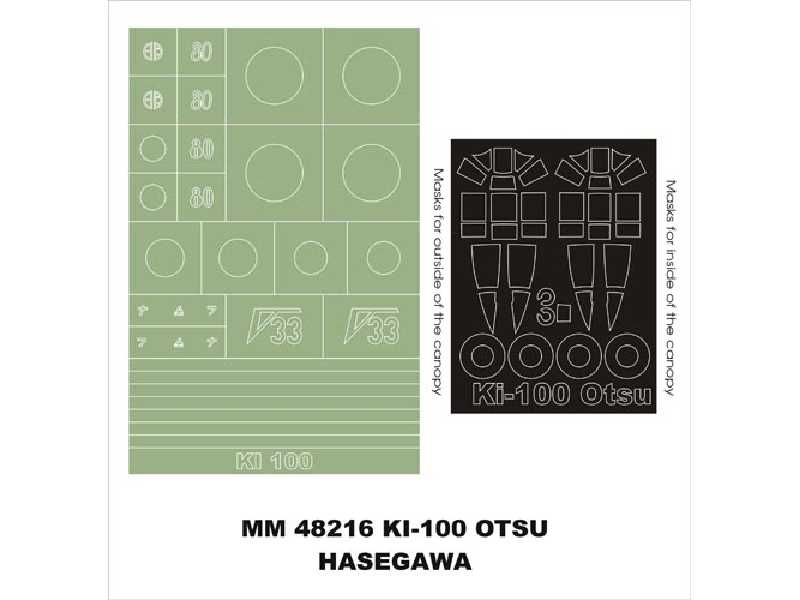 Ki-100 Otsu Hasegawa JT38 - zdjęcie 1