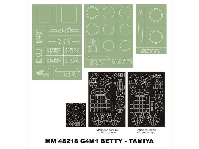 G4M1 Betty Tamiya 49 - zdjęcie 1 G4M1 Betty Tamiya 49 - zdjęcie 1