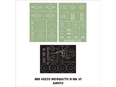 D.H.MOSQUITO B MKXVI Airfix 7112 - zdjęcie 1