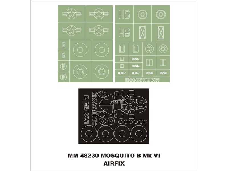 D.H.MOSQUITO B MKXVI Airfix 7112 - zdjęcie 1
