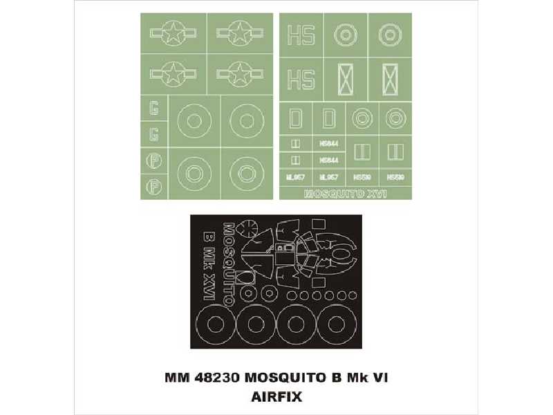 D.H.MOSQUITO B MKXVI Airfix 7112 - zdjęcie 1