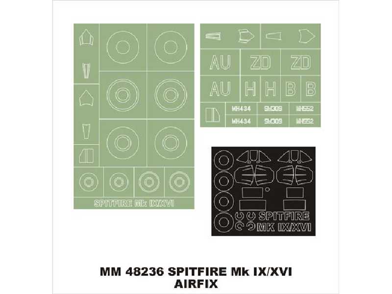 Spitfire MkIX/XVI Airfix 5113 - zdjęcie 1 Spitfire MkIX/XVI Airfix 5113 - zdjęcie 1