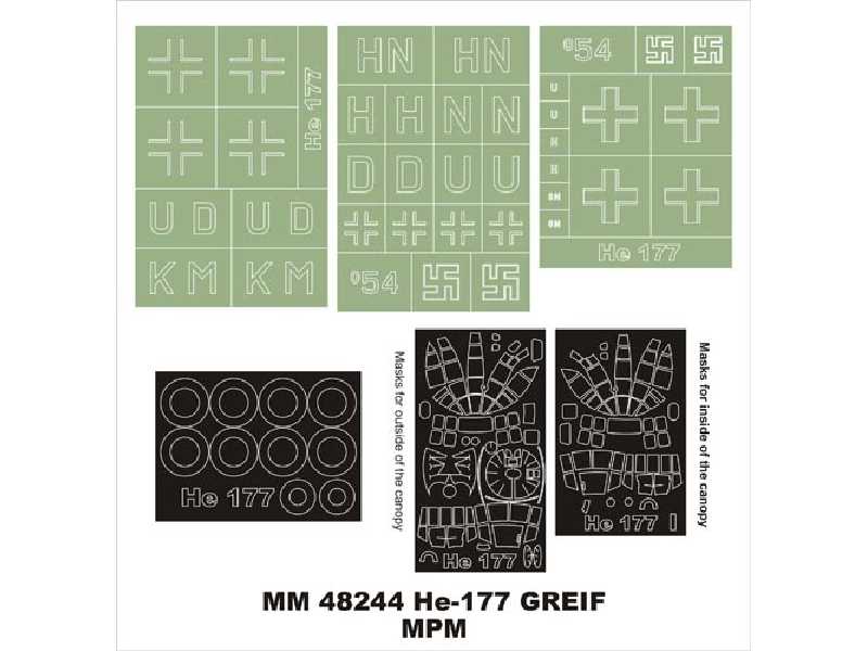 He 177A-5 MPM 48058 - zdjęcie 1 He 177A-5 MPM 48058 - zdjęcie 1