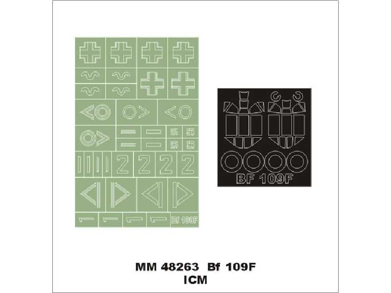 Bf 109F ICM 48102 - zdjęcie 1 Bf 109F ICM 48102 - zdjęcie 1