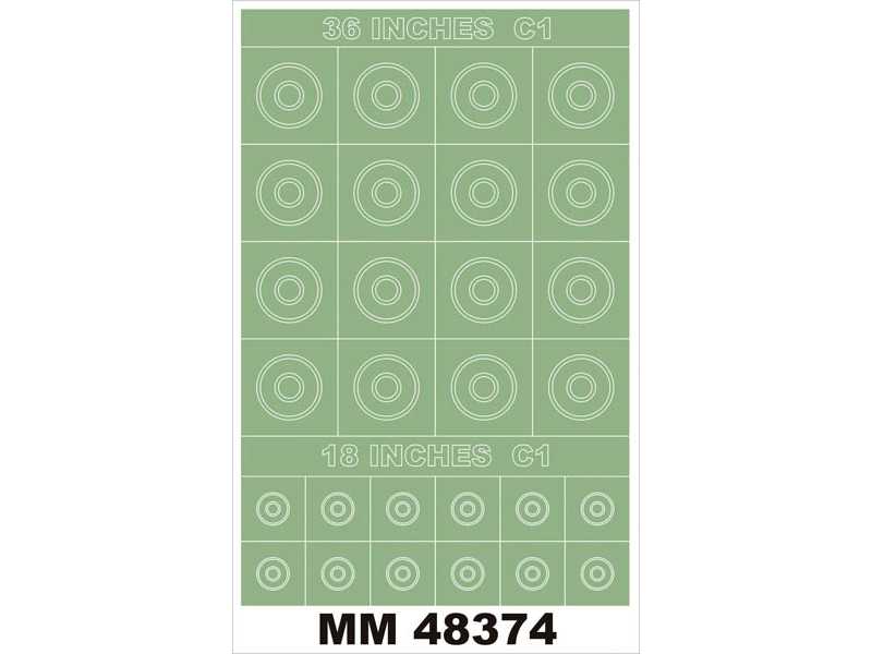 RAF ROUNDELS TYPE C1 36,18 Inches - zdjęcie 1 RAF ROUNDELS TYPE C1 36,18 Inches - zdjęcie 1