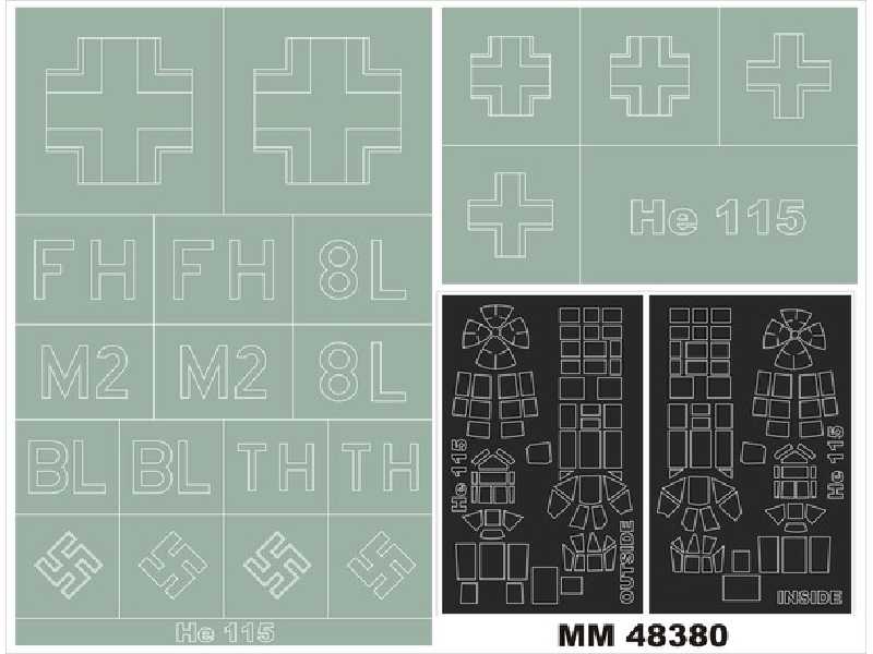 HEINKEL He115 SPECIAL HOBBY SH 48110 - zdjęcie 1 HEINKEL He115 SPECIAL HOBBY SH 48110 - zdjęcie 1