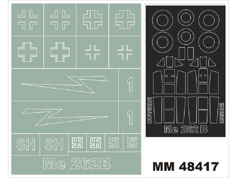 Me-262B-1a HOBBY BOSS 80378 - zdjęcie 1