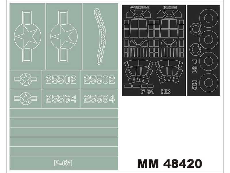 P-61A HOBBY BOSS 81730 - zdjęcie 1 P-61A HOBBY BOSS 81730 - zdjęcie 1