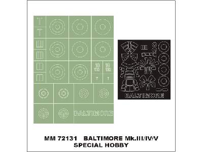 Martin Baltimore III/IV/V Special Hobby 72028 - zdjęcie 1