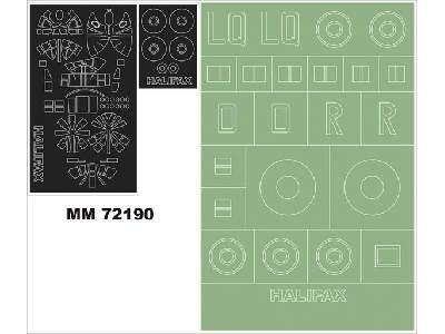 H.P. HALIFAX Mk II REVELL 4670 - zdjęcie 1