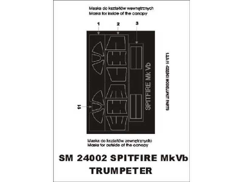 Spitfire Mk V B Trumpeter - zdjęcie 1