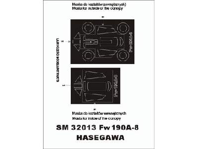 Fw – 190 A - 8 Hasegawa - zdjęcie 1