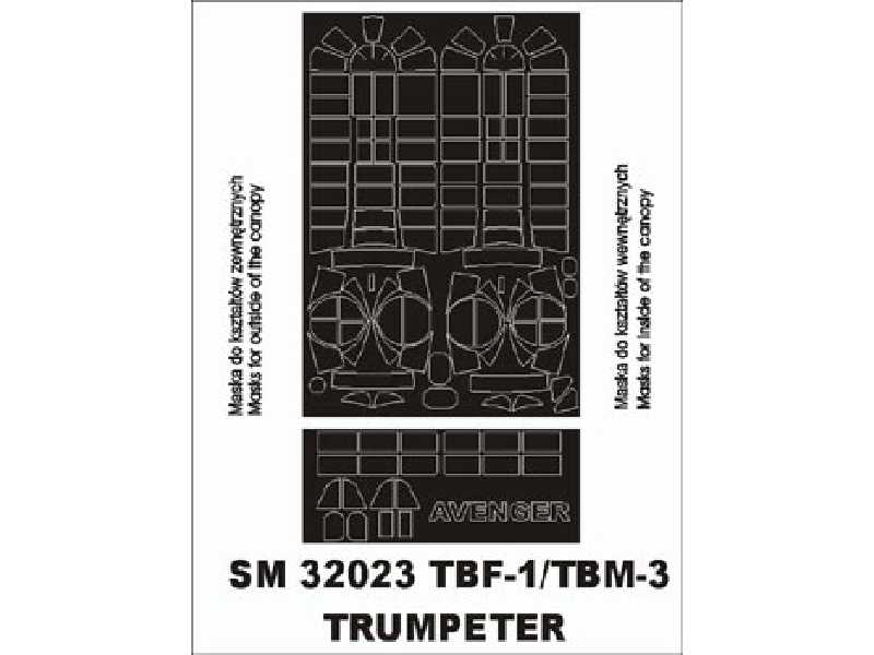 TBF/TBM Avenger Trumpeter - zdjęcie 1