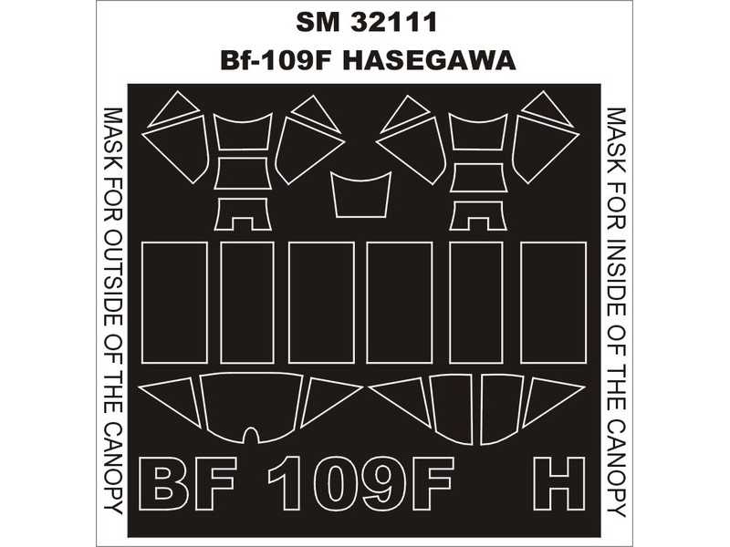 Bf 109F  HASEGAWA - zdjęcie 1