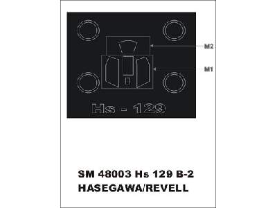 Hs 129 B2 Hasegawa - zdjęcie 1