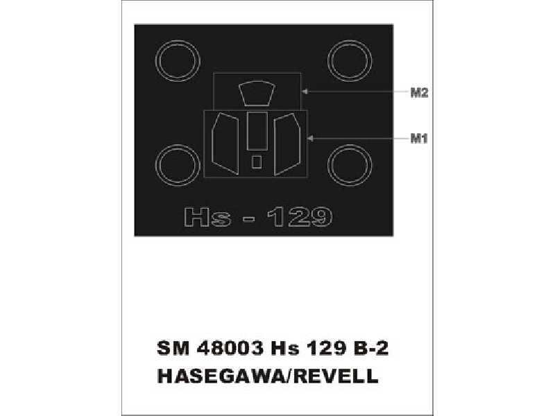 Hs 129 B2 Hasegawa - zdjęcie 1