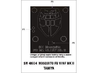 Mosquito FBVI/NF MkII Tamiya - zdjęcie 1