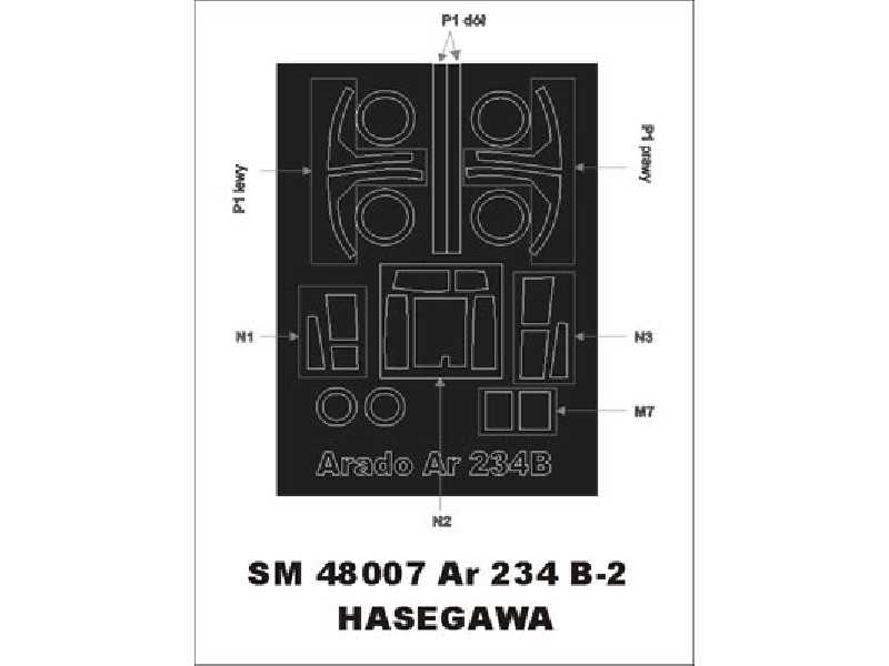 Arado Ar234B2 Hasegawa - zdjęcie 1 Arado Ar234B2 Hasegawa - zdjęcie 1