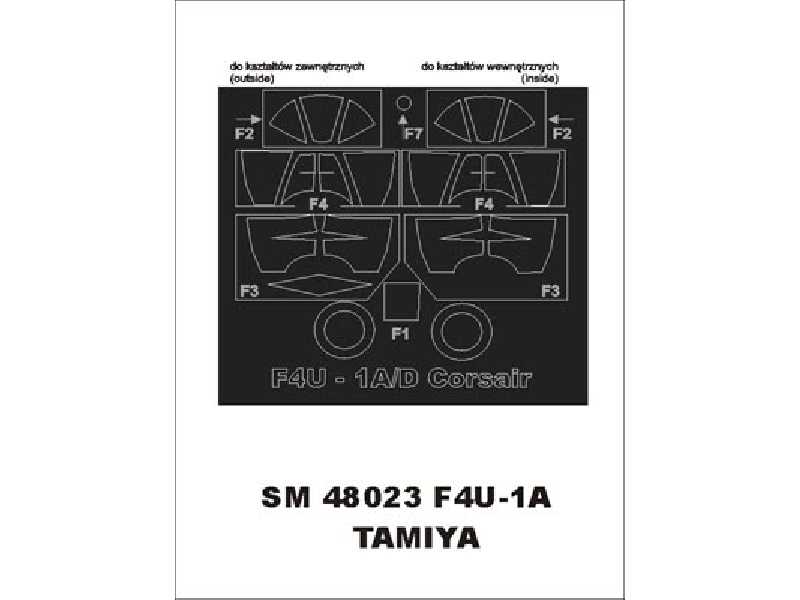 F4U1A Corsair Tamiya - zdjęcie 1 F4U1A Corsair Tamiya - zdjęcie 1