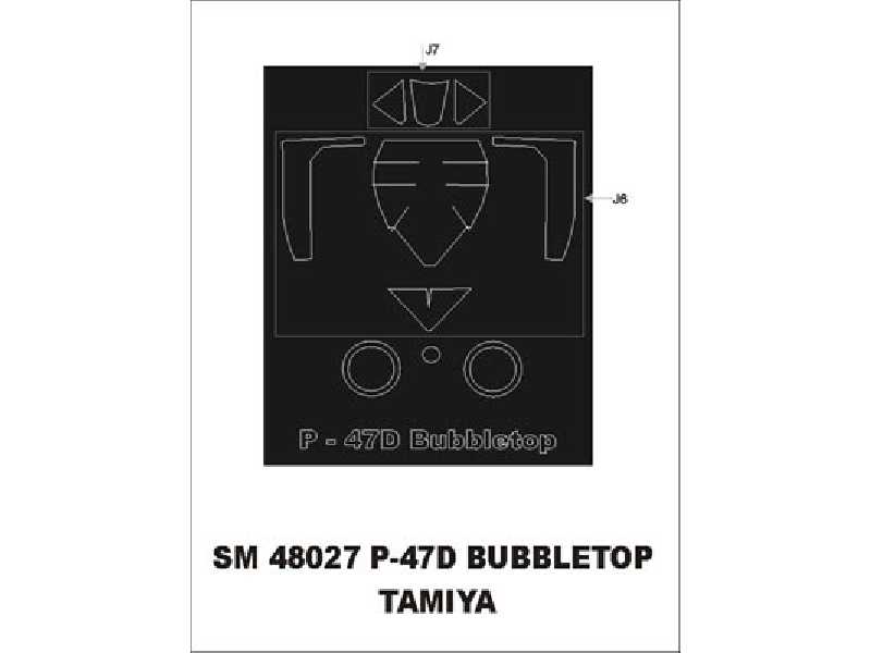 P-47 D Bubbletop Tamiya - zdjęcie 1 P-47 D Bubbletop Tamiya - zdjęcie 1