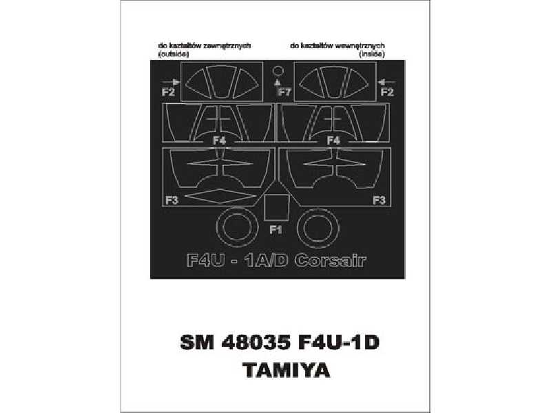 F4U-1D Tamiya - zdjęcie 1 F4U-1D Tamiya - zdjęcie 1