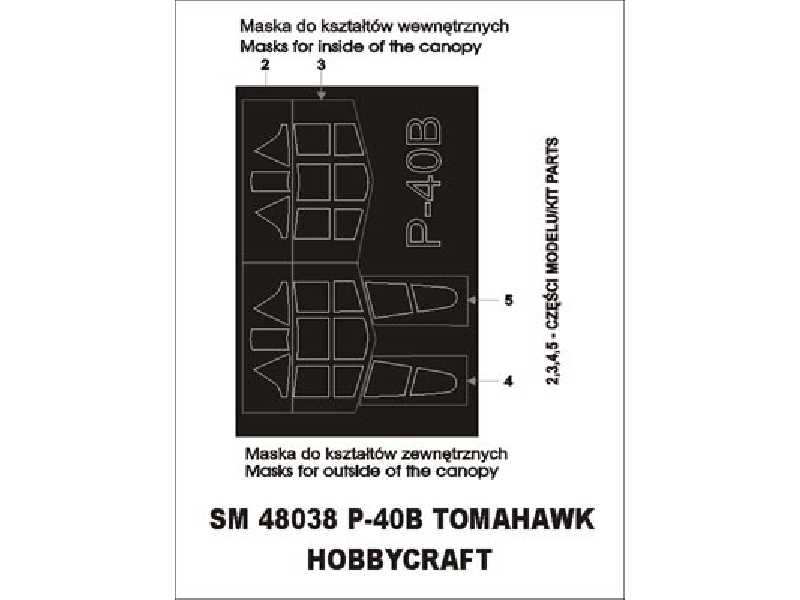 P-40 B Tmahawk Hobbycraft - zdjęcie 1