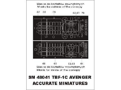 TBF-1C Avenger Accurate Miniatures - zdjęcie 1