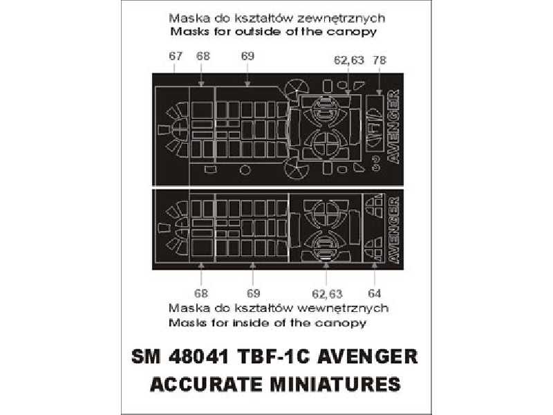 TBF-1C Avenger Accurate Miniatures - zdjęcie 1